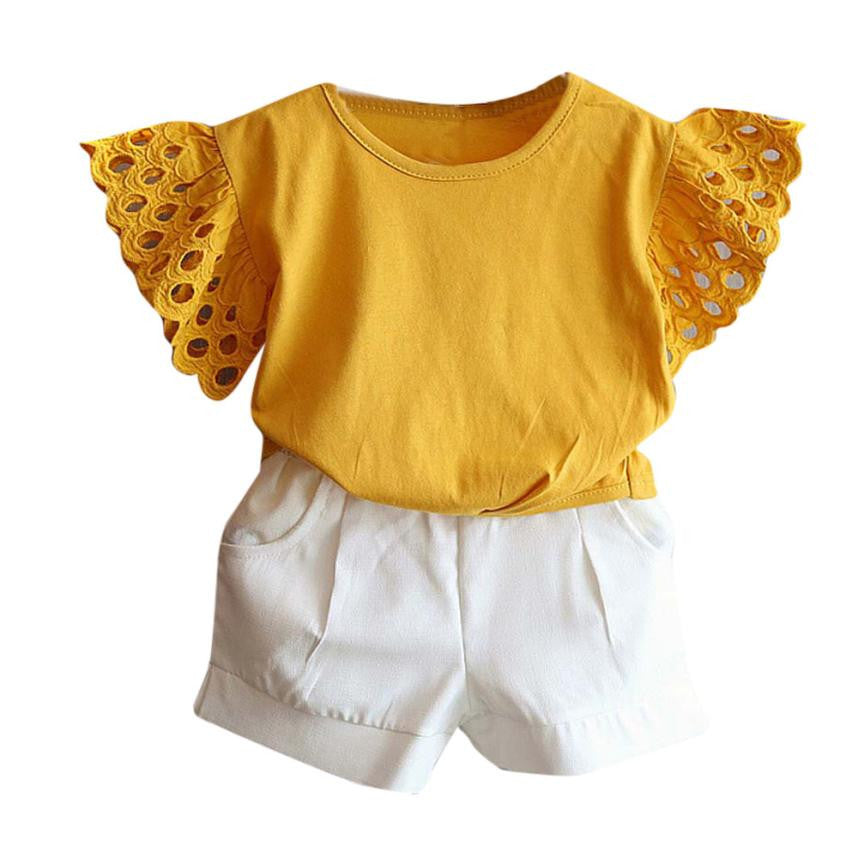 Baby girl Summer T-shirts+ Shorts